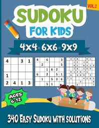 Smart, easy and fun crossword puzzles to get your day started with a smile. Sudoku For Kids Ages 6 12 Volume 2 340 Easy Sudoku Puzzles For Kids And Beginners 4x4 6x6 And 9x9 With Solutions Press Firstworkbook 9798741076644 Amazon Com Books
