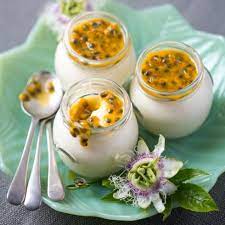 Passion Fruit And Yoghurt Pannacotta The Food Fox Food Panna Cotta Recipe Passionfruit Recipes