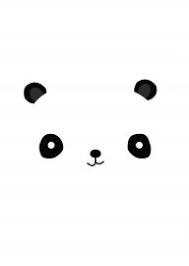 Panda Zwart Wit Kaart Spreuken Kinderkamer Achtergronden Achtergrond Patroon Achtergrond