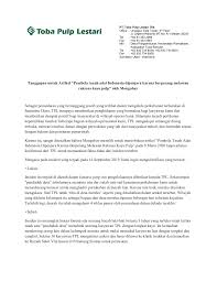 Lawannya kata alam adalah lingkungan yang dilindungi, selain itu, alam adalah merupakan permukaan bumi yang di mana alam ini tempatnya tidak ada aktifitas manusia melainkan. Halaman Utama Pt Toba Pulp Lestari Tbk