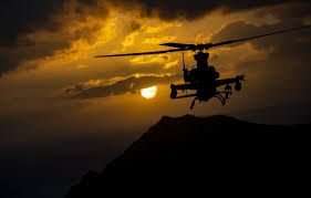 Wallpaper The Sky Night Helicopter Images For Desktop Section Aviaciya Download Army military airplane chopper helicopters.