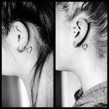 70 Best Behind The Ear Tattoos For Women Behind Ear Tattoos Behind The Ear Tattoos Tiny Ear Tattoo