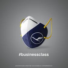 With sunday soon approaching, explaining our new normal, brand the mask is here for you to provide safety, confidence in leaving the home, and keeping vital ppe in. Airline Branded Face Mask Concepts