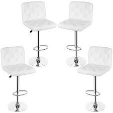78 € 99 128 € 99. 4er Set Barhocker Barstuhl Tresenhocker Mit Lehne Stuhl Drehbar Chrom Weiss Moebel Suchmaschine Ladendirekt De