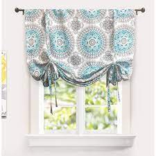 Find many great new & used options and get the best deals for driftaway bella medallion pattern room darkening window curtain valance 52 inch at the best online prices at ebay! Driftaway Bella Medallion Floral Pattern Rod Pocket Tie Up Shade On Sale Overstock 25656435