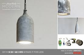 Whatever the case, pendant lights are a wonderful way to bring both function and fun into the home. Homemade Modern Diy Concrete Pendant Lamp 10 Steps With Pictures Instructables
