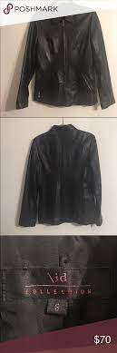 Id Collection Real Leather Jacket Super Soft Front Zipper In Excellent Condition Worn A Couple Of Times Id Colle Leather Jacket Real Leather Jacket Jackets