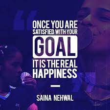 Happy Birthday To Our Badminton Queen Sainanehwal Nehwalsaina Saina Motivation Quotes Quoteoftheday Motivationalquotes Lifequotes Saturdaymotivation