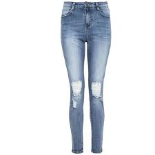 Light Blue Denim Stretch Rip Jeans 37 Liked On Polyvore Featuring Jeans Light Blue Rippe Destroyed Denim Jeans Denim Jeans Ripped Light Blue Ripped Jeans