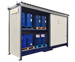 Chemical storage cabinets for safe storage pesticides, chemicals, acids, synthetic fertilisers, radioactive waste, etc. Chemical Storage Safety Storage Systems Uk