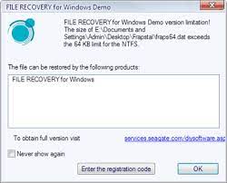 Stop cracking and try the alternative genuine file recovery software offered by easeus to effectively recover deleted files or lost data from formatting. Seagate File Recovery Download