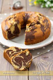 Come fare ciambella con succo di arancia. Ciambella Bicolore Con Farina Integrale