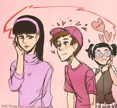 PARTY PARTY PARTY HARD — [Image: fanart of Trixie Tang, Timmy Turner, and...