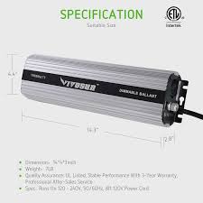 Capable of 150,000 lumens this system can grow a large area with ease. Buy Vivosun Hydroponic 1000 Watt Hps Grow Light Air Cooled Reflector Kit Easy To Set Up High Stability Compatibility Enhanced Version Online In Indonesia B07myqtxt2