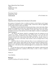 Tahukah kamu, dalam bahasa inggris, surat formal disebut dengan formal letter. Formal Letter Spm 2011 Library And Museum