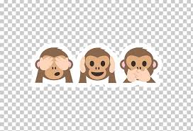 sticker three wise monkeys emoji png clipart advertising android cartoon computer software ear free png download sticker three wise monkeys emoji png