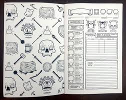 D D 5e Character Book By Luke Howard Dnd Character Sheet Dnd Characters Dungeons And Dragons Homebrew