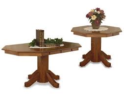Despite their strength and durability, they are easy and light enough to move around. Octagon Dining Room Tables Amish Dining Room Furniture Sugar Plum Oak Amish Furniture In Norfolk Nebraska