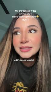 Night 1 of doing the Cry It Out sleep training method 😭 #sleeptraining  #cryitoutmethod #momtok #momlife #babysleeptips #babysleeptraining #babytok  #newmom #firsttimemom #relatable #tiredmom