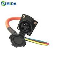 MIDA 32A 40A 50A SAE J1772 EV Vehicles AC Inlet Sockets Type ...