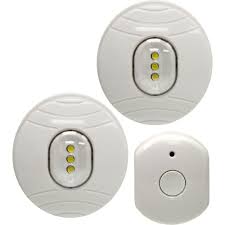 Ge Led Puck Lights 2 Pack With Wireless Remote Control 17494 At The Home Depot Led Puck Lights Puck Lights Ge Led