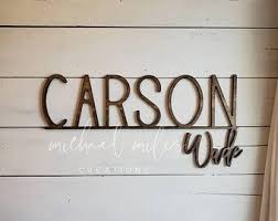Custom Wood Name Sign Baby Boy Name Sign Nursery Name Sign Etsy In 2020 Wooden Name Signs Baby Name Signs Wood Name Sign