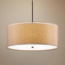 Possini Euro Agnesot 24 Wide 2 Shade Bronze Pendant 9c517 Lamps Plus Bronze Pendant Light Drum Pendant Lighting Bronze Pendant