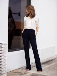 Black And White Smart Casual Dress Lolobu Interview Attire Fashion Work Fashion
