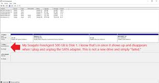 After upgrading to windows 10, seagate external hard drives is not compatible, detected, recognized or working, be it external drive like goflex or wireless. External Hard Drive Issue Disk 1 Removable F No Media Microsoft Community