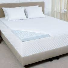 Authentic Comfort 2 In Queen Biofresh Gel Memory Foam Mattress Topper 59 X 79 Memory Foam Mattress Topper Mattress Topper Mattress