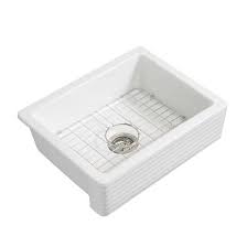 Use a small amount of dish soap on a wet, soft rag or sponge and thoroughly wipe your white sink down. Non Yellowing Single Bowl White Farmhouse Apron Ceramic Kitchen Sink China Sink Kitchen Sink Made In China Com