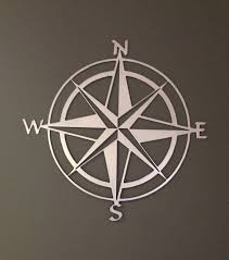 Available in a variety of sizes and color schemes. Nautical Compass Rose Metal Wall Art 30 Wandkunst Aus Metall Kompassrose Nautischer Kompass