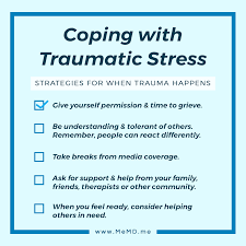Coping With Traumatic Stress In 2020 Stress Emotional Health Cope