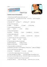 This day was created to call attention to the shortage of food in many parts of the world. Groundhog Day Movie Quiz Esl Worksheet By Rachel41