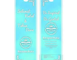 She also includes a free template for cutting the pieces. Desain Pembatas Buku Bertema Natal Dan Tahun Baru Freelancer
