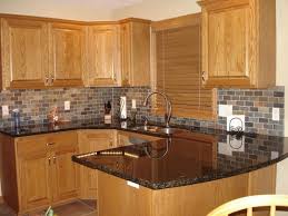 Uba tuba is a popular stone made up of a dark green base with gold veins running through it. Home Desain Kitchen Backsplash Ideas With Oak Cabinets