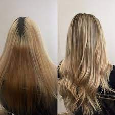 Goodbye Before Hello After Studiork Studiorksalon Rootdrag Best Hair Salon Hair Blonde Roots