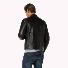Stanford Leather Biker Jacket Tommy Hilfiger Leather Biker Jacket Tommy Hilfiger Biker Jacket