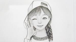 Mencurahkan segala apa yang ada di pikiran kamu dapat kamu luapkan dengan menggambar, termasuk menggambar seseorang melalui gambar sketsa seperti berikut ini. Belajar Menggambar Kartun Korea Cantik Untuk Pemula Youtube