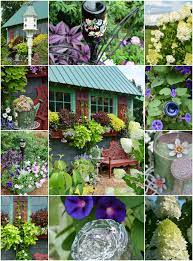 Growing Flowers And Summer Blooms Around The Potting Shed Growing Flowers Flower Landscape Garden Shed Kits