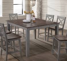 Pub tables, also called bar tables, measure around 42 inches tall. Lane Furniture A La Carte Grey Counter Height Table The Classy Home