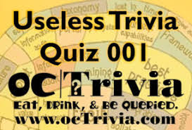 Pipeye, peepeye, pupeye, and poopeye. Useless Knowledge Trivia Quiz 004 Octrivia Com