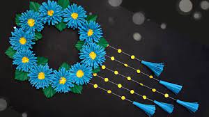 Check spelling or type a new query. Very Easy Paper Flowers Wall Hanging Youtube