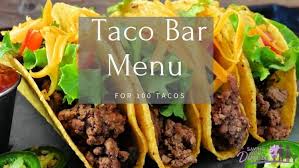 Quick + easy snack recipes to keep you going all day long. Taco Bar Menu For 100 Tacos Saving You Dinero