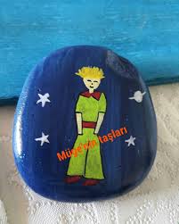 Istediler Yaptik Kucuk Prens Sevimlitaslar Stonepaintingart Bodrum Etsy Nisan Oya