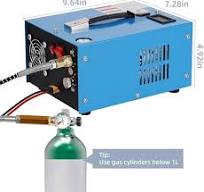 NDCYJG 4500PSI 30MPA 300BAR Pcp Air Compressor Water-Oil Filter Auto Stop  Oil Water