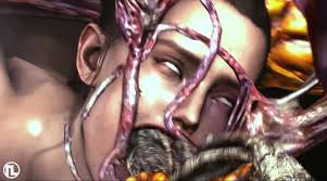 Darklust SFM Tomb Raider dark ending - Lara Croft faced with doom and despair.