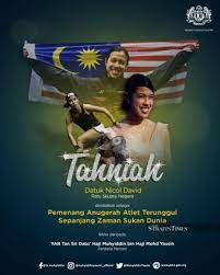 Through out the talk, dato' nicol david has shown that climbing her way up and holding the no. Pm Congratulates Nicol David