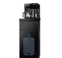 Freestanding Hot Warm Cold Water Dispenser Machine with Tea Bar