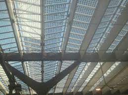 Solar Panel Sunscreen Windows At Rotterdam Central Station Solar Panels Solar Canopy